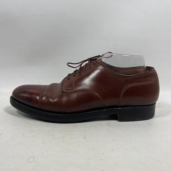 ALDEN x BROOKS BROTHERS Shoes 7.5 Leather Straight Tip Blucher 0972 Oxford Brown main image 12
